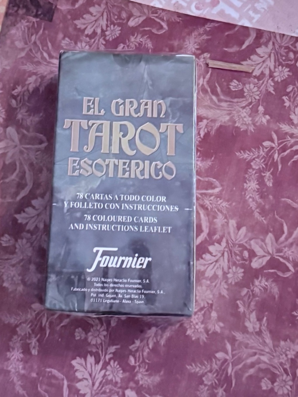 Fournier El Gran Tarot Esoterico Deck